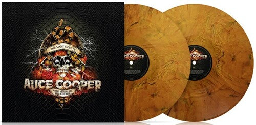 Various Artists - Many Faces Of Alice Cooper (Ltd Double Gatefold 180gm Amber MarbleVinyl)