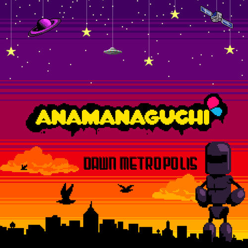 Anamanaguchi - Dawn Metropolis (Orange/Maroon/Purple)