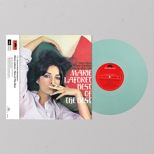 Marie Laforet - Best of the Best - Transparent Green-Cyan Remastered 180gm Audiophile Virgin Vinyl