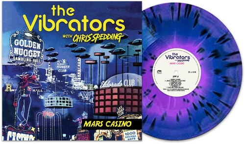 The Vibrators - Mars Casino - Purple/blue Haze Splatter