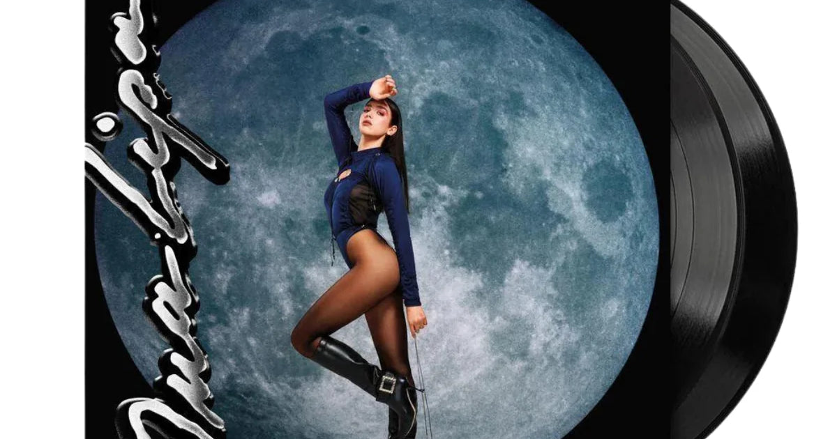 50×50cm額縁及び額縁付きfuture nostalgia LP Amazon.com: Future Nostalgia - Exclusive Limited Edition Blue