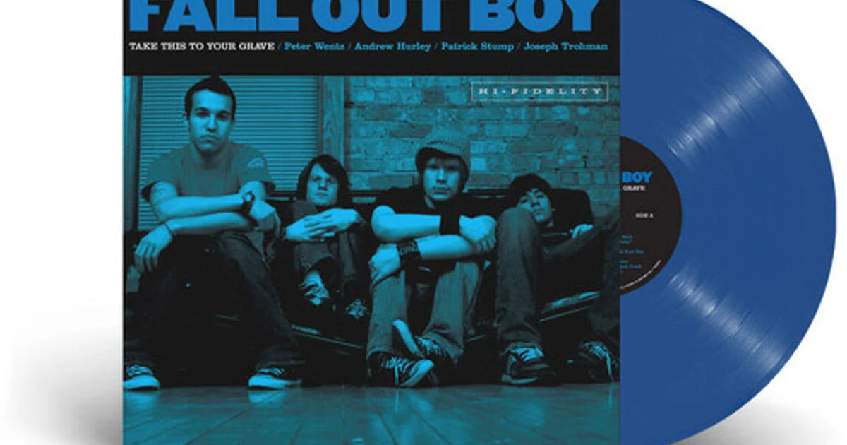 Take This To Your Grave (20th Anniversary Edition) [Blue Jay] Vinyl by Fall  Out Boy | Vinyl