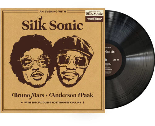 An Evening With Silk Sonic Vinyl - Silk Sonic, Bruno Mars An Evening With Silk Sonic Vinyl - Silk Sonic, Bruno Mars