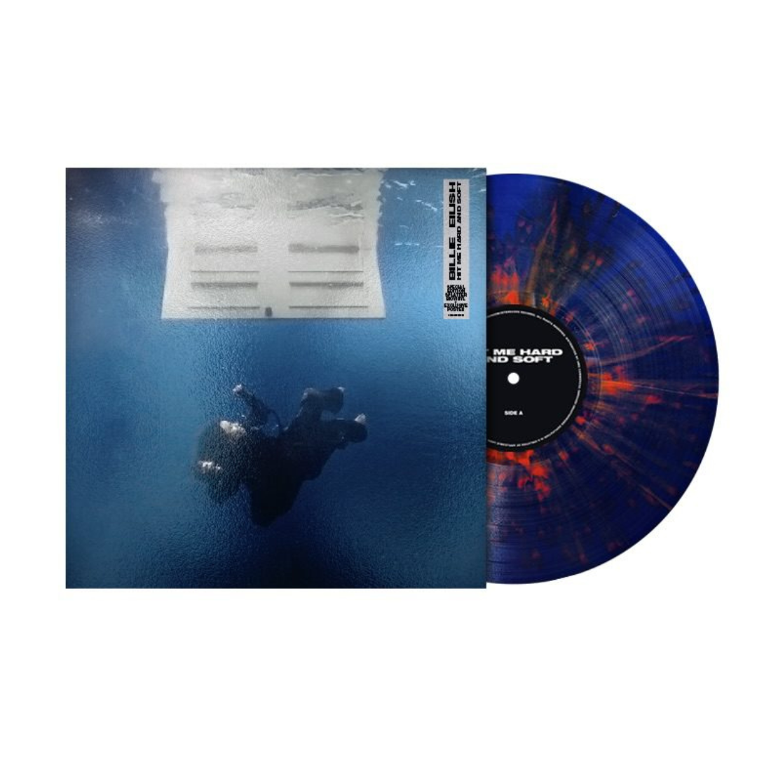 新品未使用 billie eilish hmhasレコード 限定盤 ブルー Hit Me Hard And Soft (1st Anniversary) [Blue & Red] Vinyl - Billie