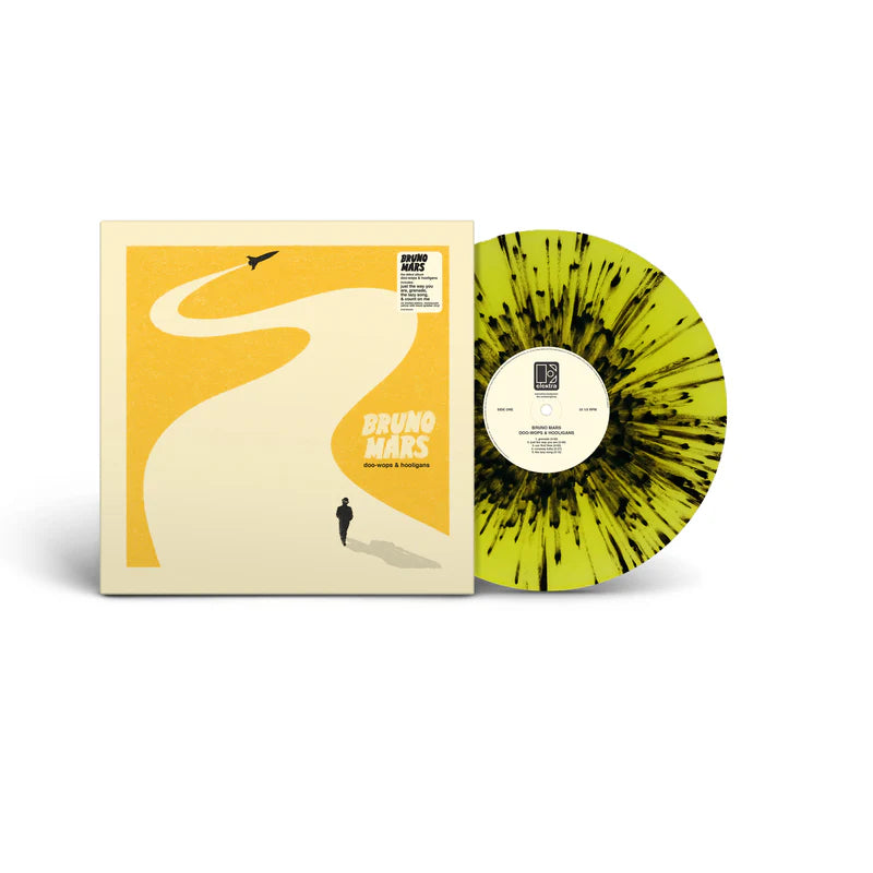 Doo-Wops & Hooligans [Yellow/Black Splatter] Vinyl - Bruno Mars