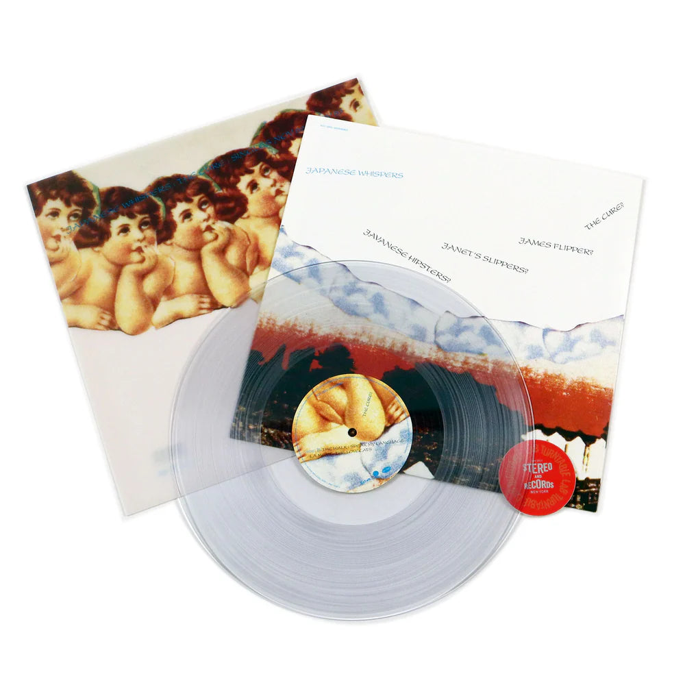 nfzessho cure レコード　2LP Japanese Whispers, The Cure Singles Nov 82-Nov 83 [Clear] Vinyl