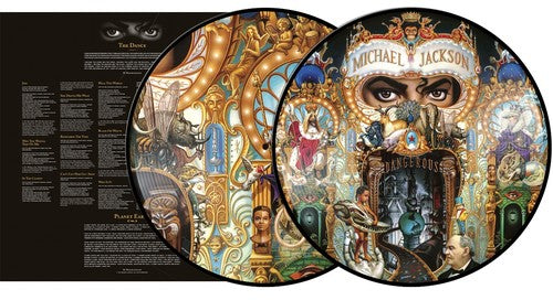 Dangerous [2LP Picture Disc] Vinyl - Michael Jackson Vinyl Records