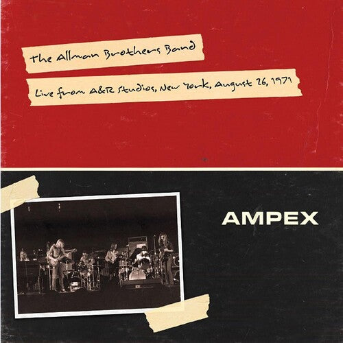 The Allman Brothers Band - Live From A&r Studios New York August 26 1971