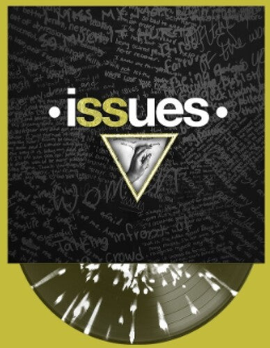 The Issues - Issues (BLACK ICE with WHITE SPLATTER)