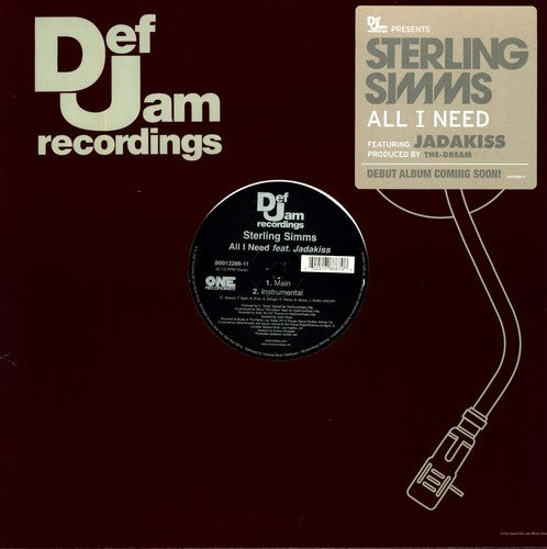 Sterling Simms - All I Need (EP)