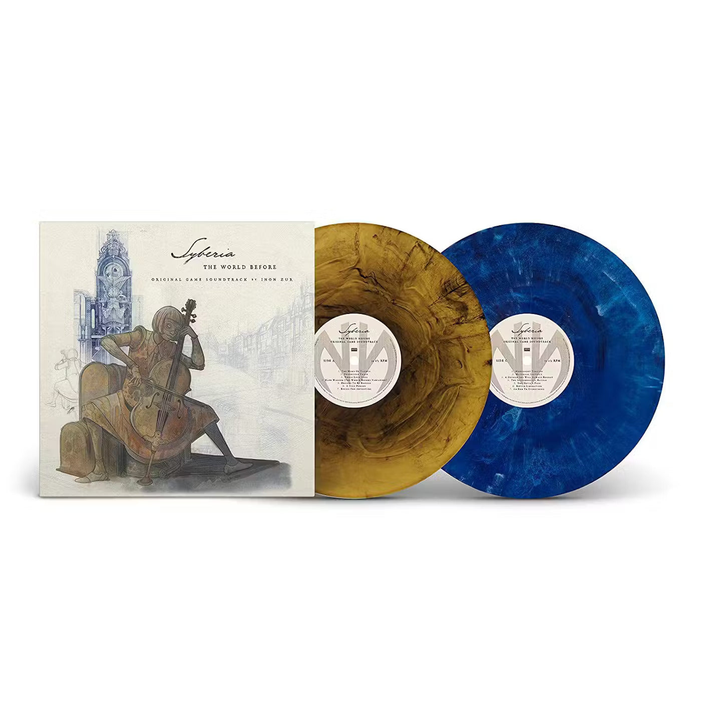 Inon Zur - Syberia: The World Before (Original Soundtrack) [Ochre Blue 2LP]