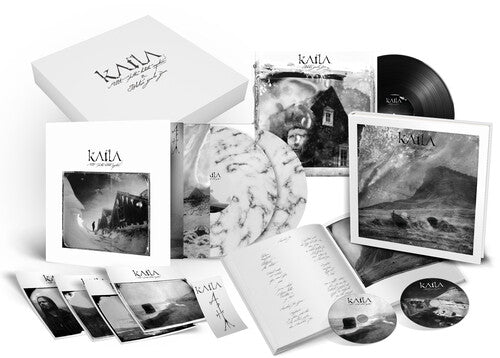 Katla - Allt Thetta Helvitis Myrkur (Hardcover Book) [Box Set White & Black Marble]
