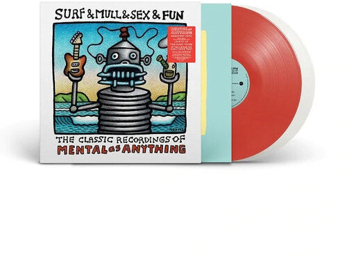 Mental as Anything - Surf & Mull & Sex & Fun [140-Gram Red & White Colored Vinyl]