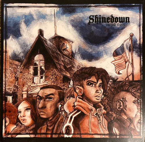 Shinedown - Us And Them [Clear Purple]