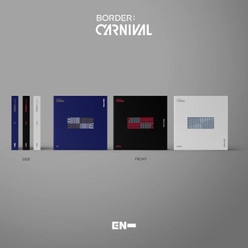 ENHYPEN - Border: Carnival (incl. 190pg Photobook, 16pg Lyric Book, 2x Photocards, Lenticular Card, Carnival Ticket, Signature Sticker + Poster)