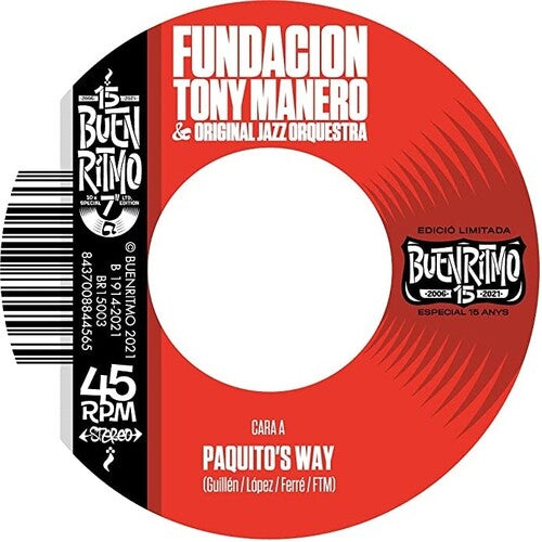 Fundacion Tony Manero & Original Jazz Orquestra - Paquito's Way