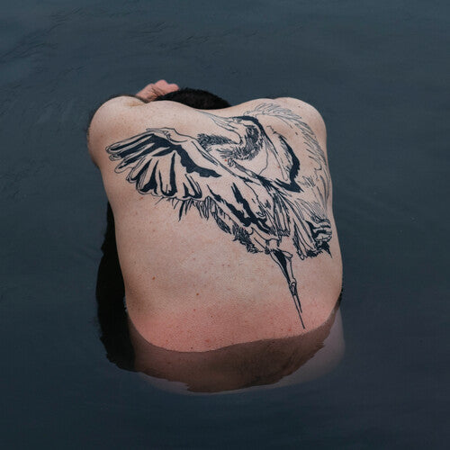 Jodi - Blue Heron (Metallic Silver)