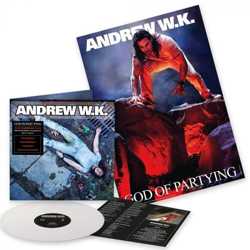 Andrew Wk - God Is Partying (White + Poster)