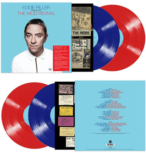 Various Artists - Eddie Piller: More Of The Mod Revival / Various [140-Gram Transparent Red & Blue Colored Vinyl]