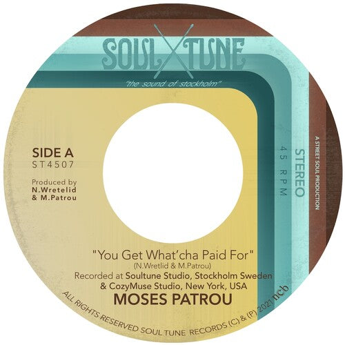 Moses Patrou - You Get What