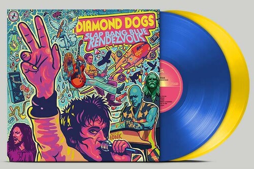 Diamond Dogs - Slap Bang Blue Rendezvous (Blue Yellow)