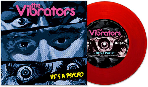 The Vibrators - He's A Psycho (Red)