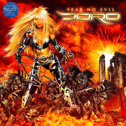 Doro - Fear No Evil (Blue White Marbled)