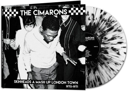 The Cimarons - Skinheads A Mash Up London Town 1970-1971 (Black & White Splatter)