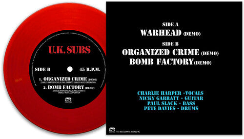 UK Subs - Warhead (red)