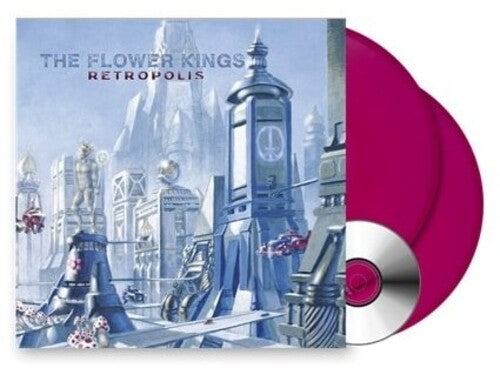 The Flower Kings - Retropolis - Transparent Magenta Vinyl + CD & LP Booklet