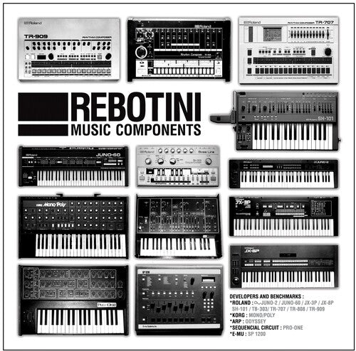 Arnaud Rebotini - Music Components - White/Black