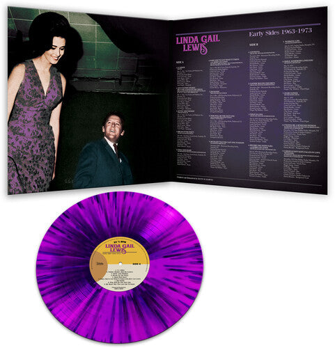 Linda Gail Lewis - Early Sides 1963-1973 - Purple Splatter