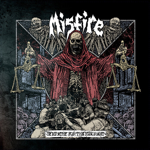 Misfire - Sympathy For The Ignorant [Clear and Ruby Splatter]