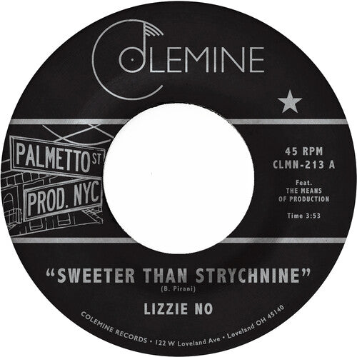 Lizzie No & Ben Pirani - Sweeter Than Strychnine / Stop Bothering Me - Opaque Red