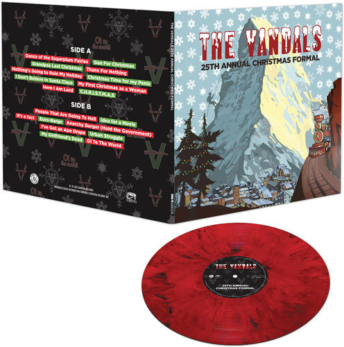 The Vandals - 25TH ANNUAL CHRISTMAS FORMAL [Red & Black Marble]