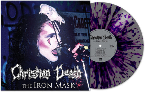 Christian Death - The Iron Mask [Silver/Purple Splatter]