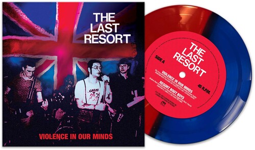 The Last Resort - Violence In Our Minds - RED/BLUE SPLIT