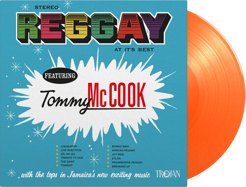 Tommy McCook - Reggay At It's Best - Limited 180-Gram Orange Colored Vinyl