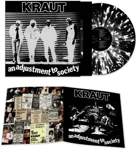 Kraut - An Adjustment To Society [Black/White Splatter]