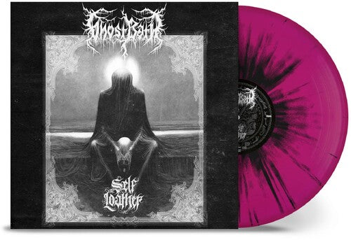 Ghost Bath - Self Loather - Trans-Violet W/ Black Splatter