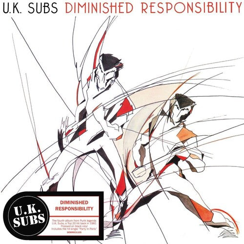UK Subs - Diminished Responsibility - 140-Gram Black