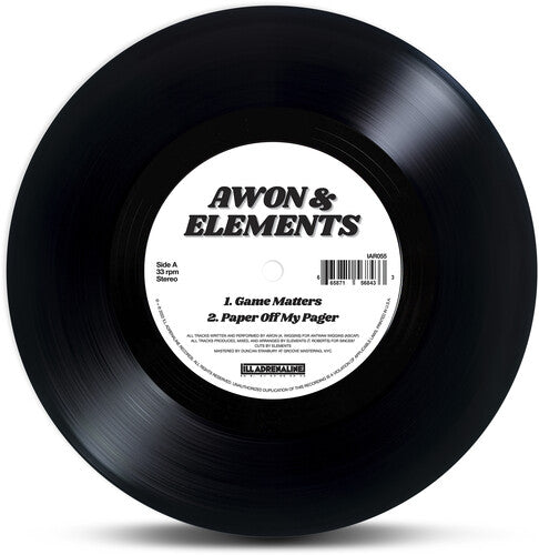 Won & Elements - Game Matters [7-inch]