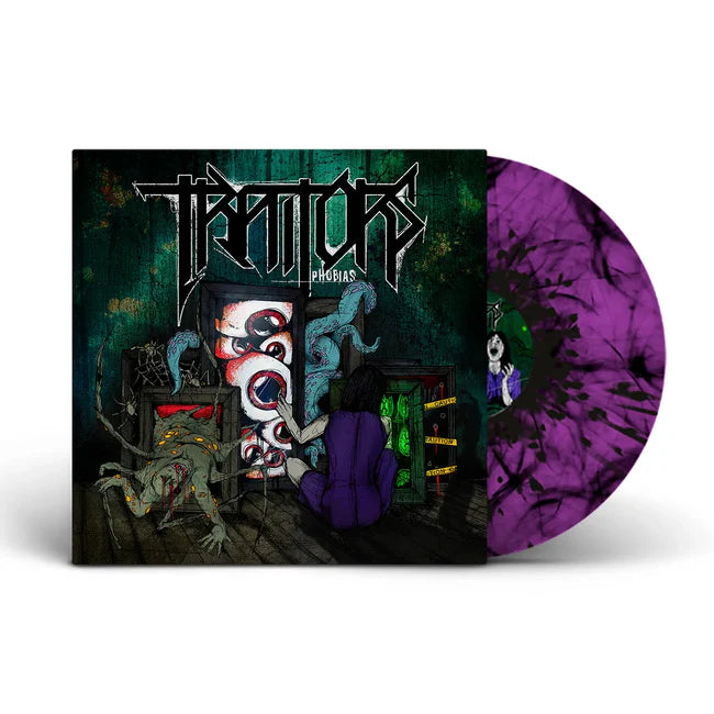 Traitors - Phobias [Purple/Black Splatter]