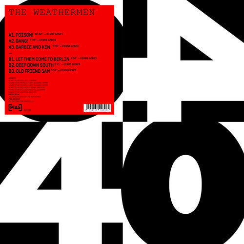 The Weathermen - - PIAS 40