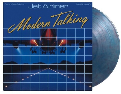 Modern Talking - Jet Airliner - Limited 180-Gram Translucent Blue & Red Marble