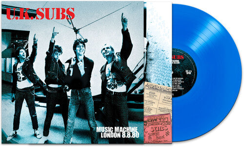 UK Subs - Music Machine London 8/8/80 - Blue