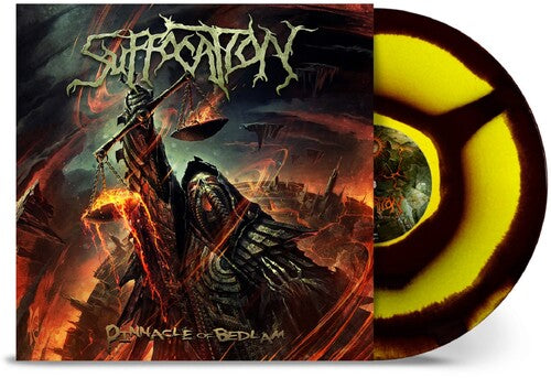 Suffocation - Pinnacle of Bedlam - Yellow/Black Corona