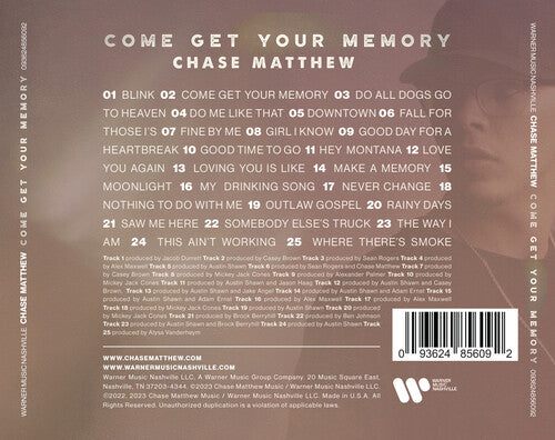 Chase Matthew - Come Get Your Memory