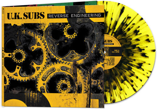 UK Subs - Reverse Engineering [Yellow/Black Splatter]