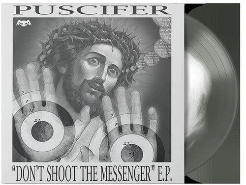 Puscifer - Don't Shoot The Messenger - Limited Black Ice & White Ice Colored Vinyl